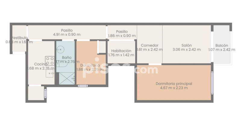 2 bedrooms Apartment in Horta-Guinardo, Spain No. 182556