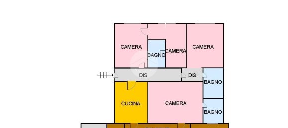 5 rooms Apartment in Palermo, Italy No. 140008 7