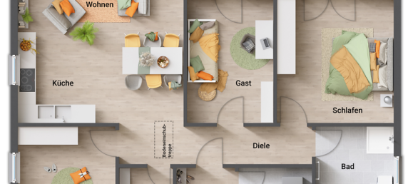 Bungalow de 4 divisões em Stralsund, Germany N.º 366186 8