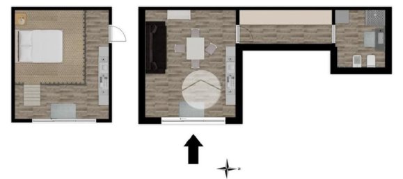 1 Schlafzimmer Wohnung in Milan, Italy, Nr. 318543 44