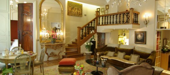 Дуплекс с 2 спальнями в Париж, Франция № 336979 8