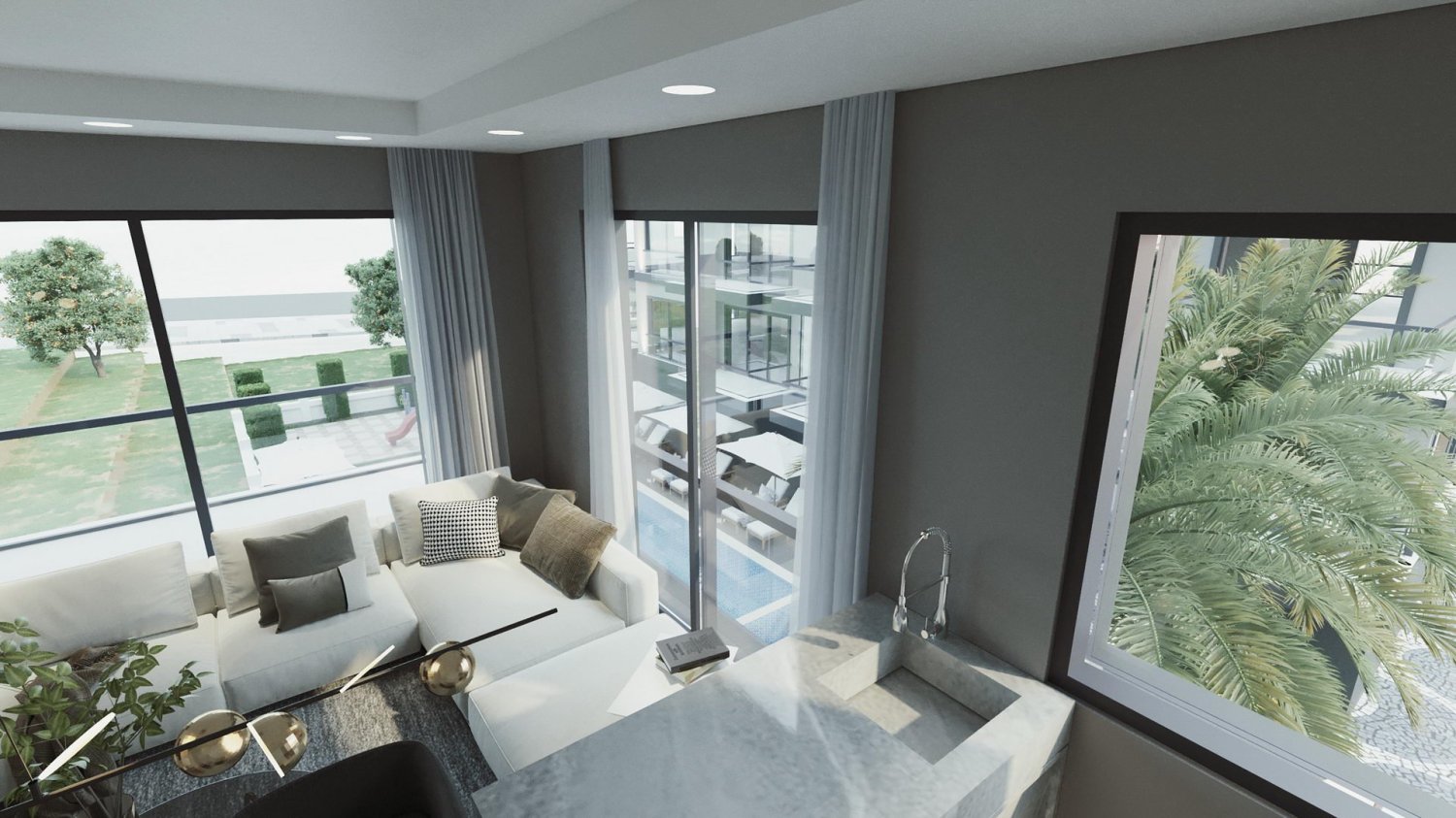 Apartment 3+1 in CML Silver Project, Payallar, Turkey No. 39349