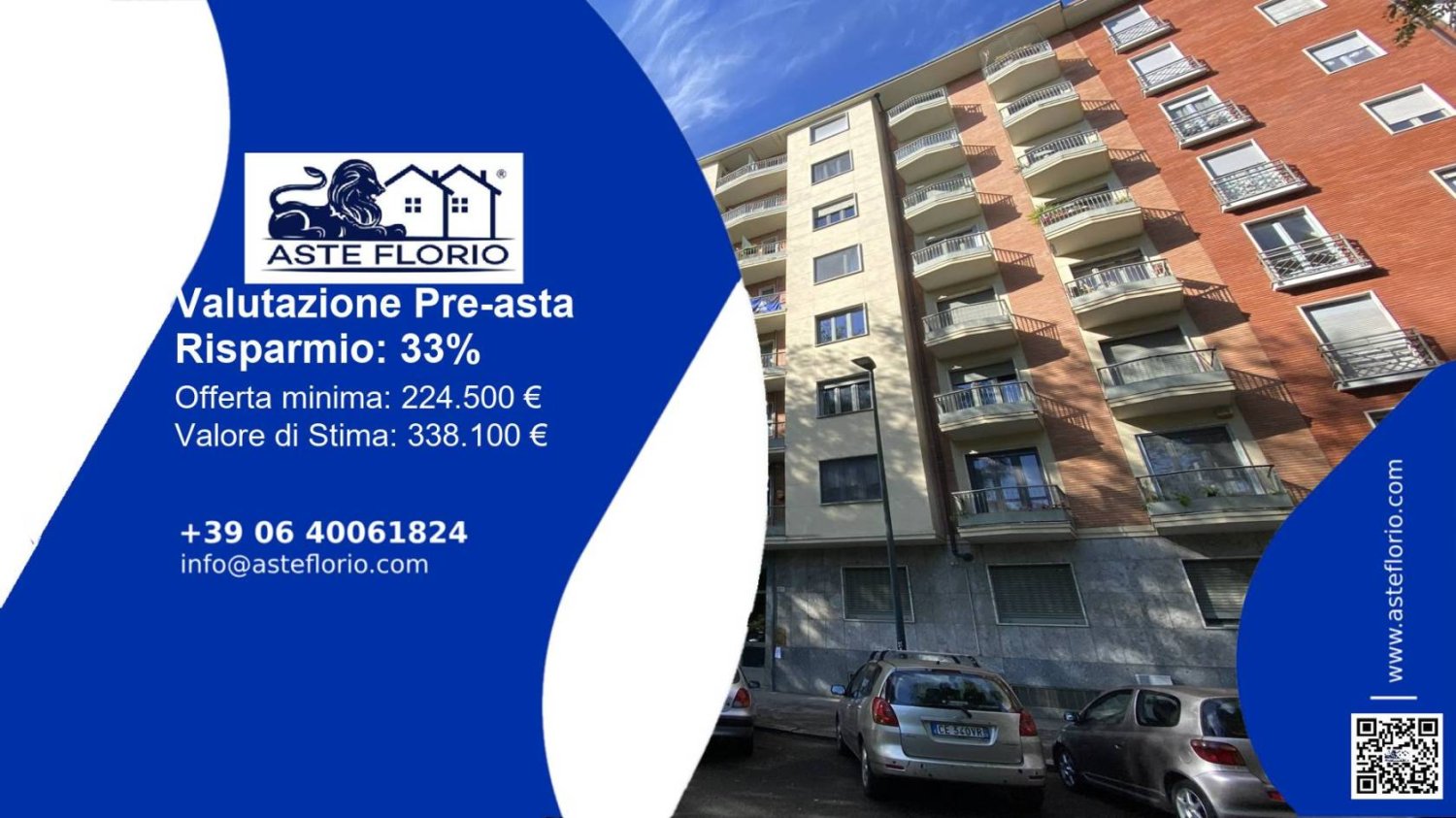 2 bedrooms Apartment in Turin, Italy No. 259793