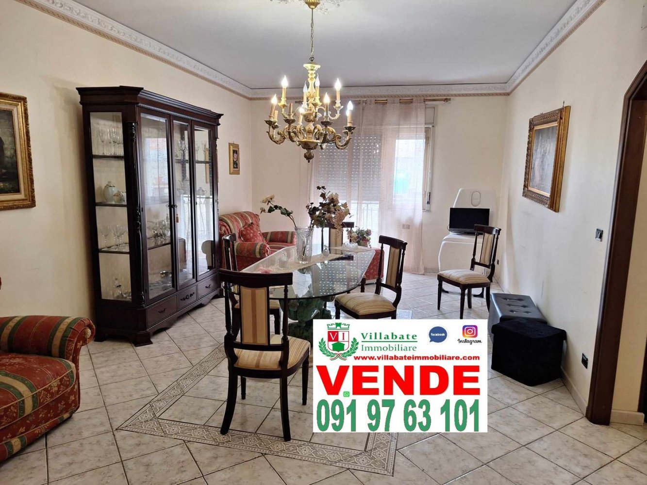 5غرفة شقة في Villabate, Italy رقم 136370