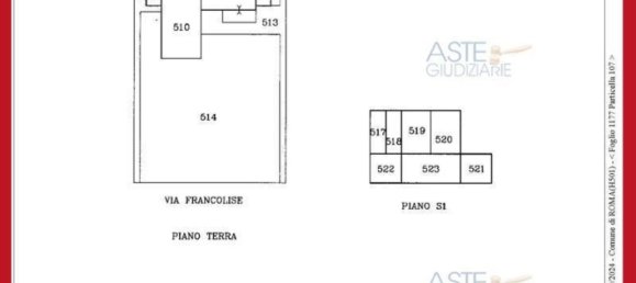 5 غرف نوم شقة في Rome, Italy رقم 330813 41