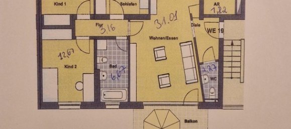 3 bedrooms Apartment in Worms, Germany No. 217969 19