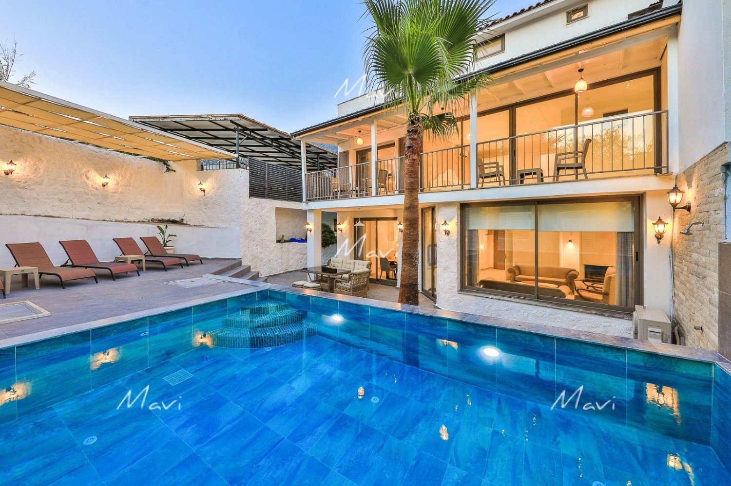 Villa 4+1 in Kalkan, Turkey No. 17864