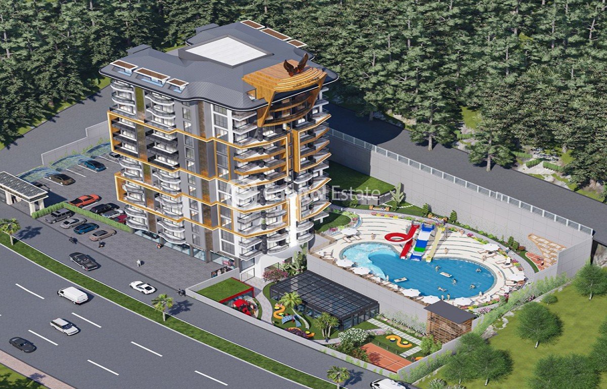 Apartamento 2+1 em Antalya, Turkey N.º 6733