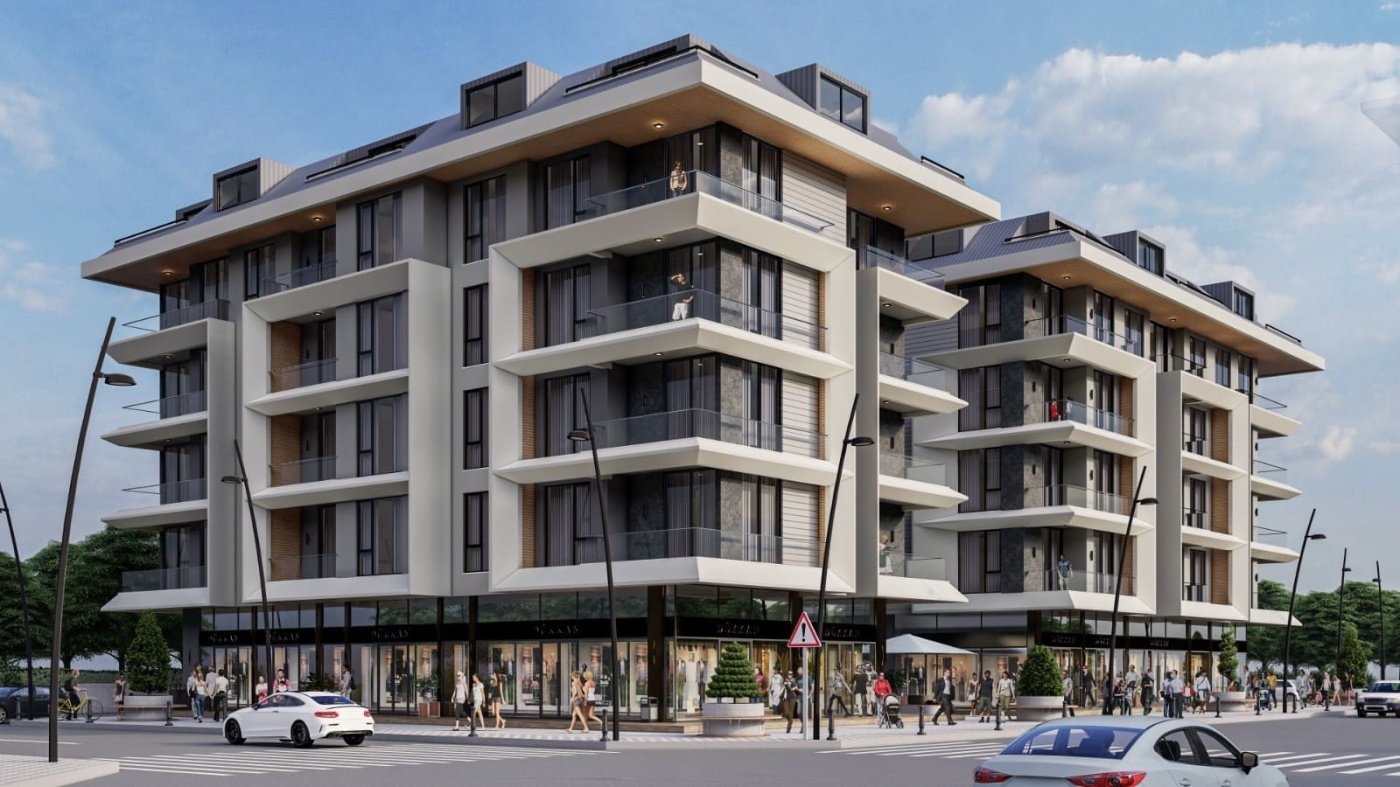 Wohnung 1+1 in Oba, Turkey, Nr. 41351