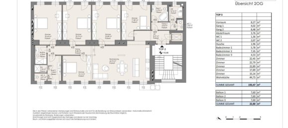 6 rooms Apartment in Wieden, Austria No. 138630 34