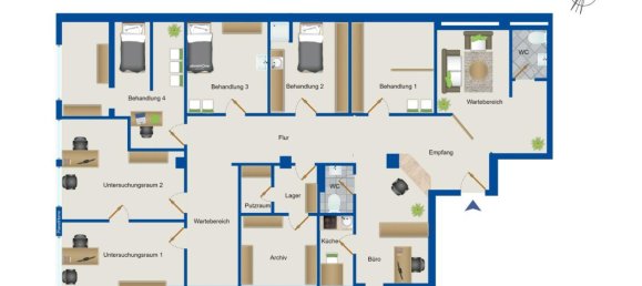 Escritório de 8 divisões em Flensburg, Germany N.º 28674 11