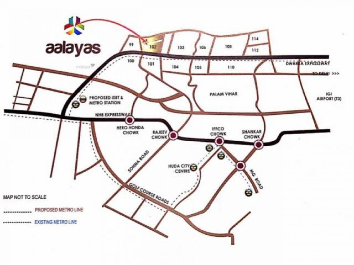 3 bedrooms House in Gurgaon, India No. 27253