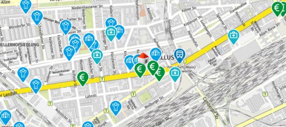 2 غرف نوم شقة في Frankfurt am Main, Germany رقم 33548 28