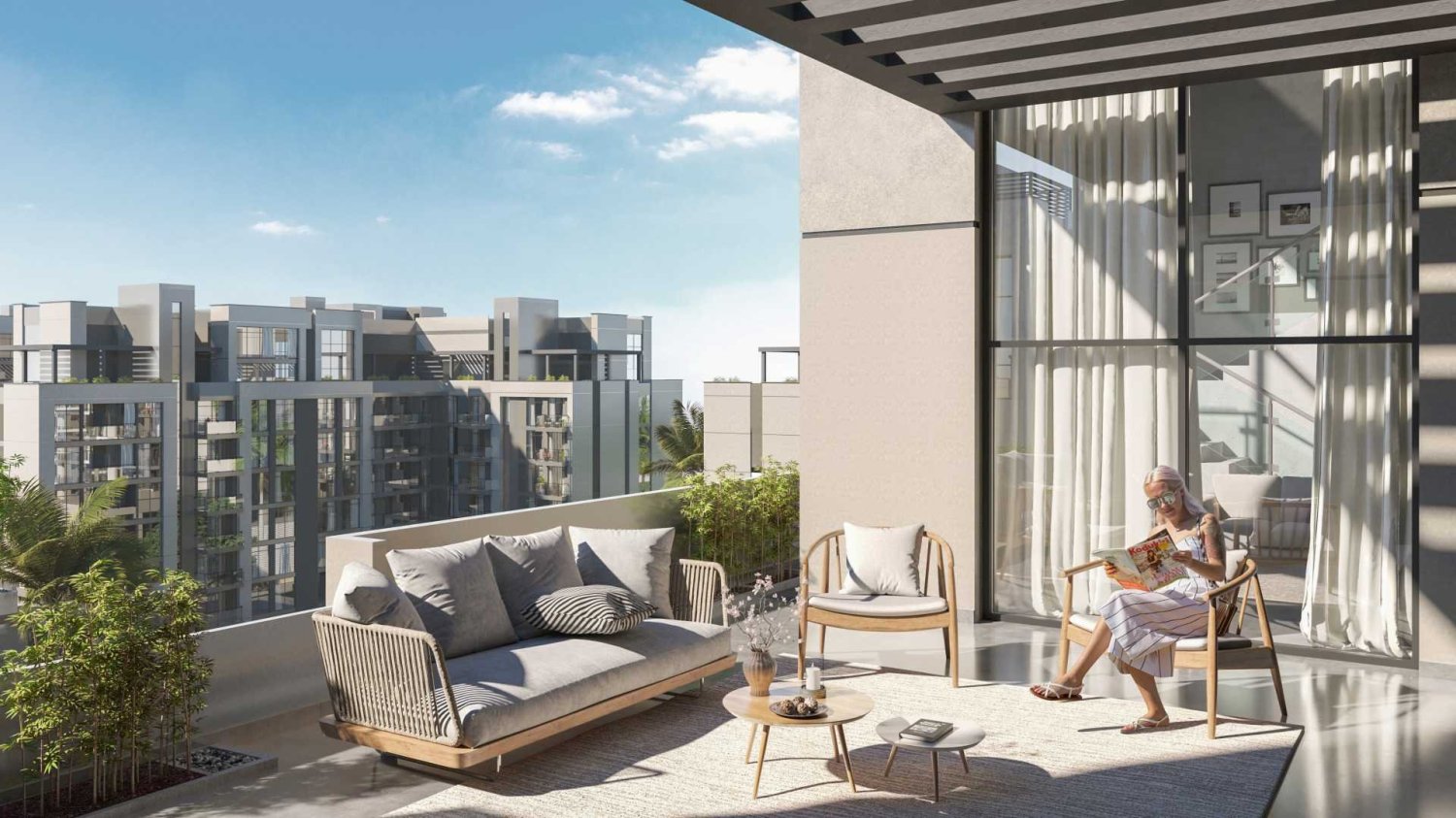 1 bedroom Apartment in ROYAL PARK, Masdar City, UAE No. 61693