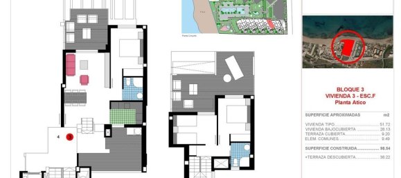 Penthouse T3 em Denia, Spain N.º 365079 7