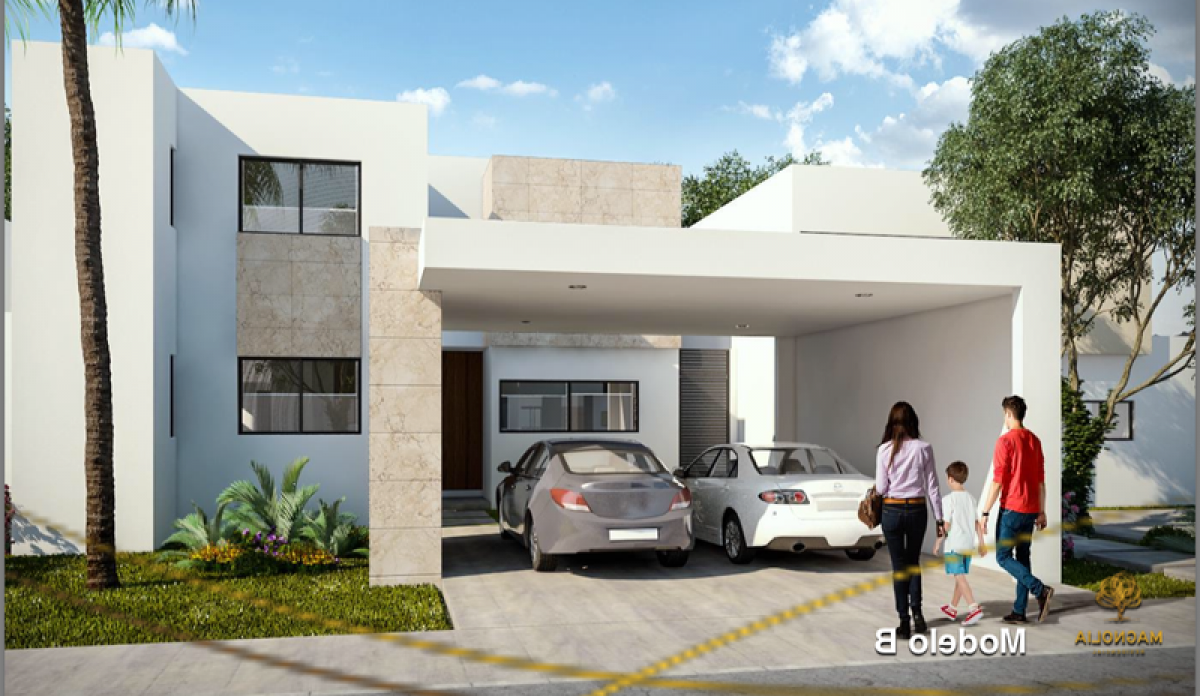 Дом с 3 спальнями в Мерида, Мексика № 15259