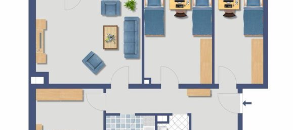 4-Zimmer Wohnung in Frankfurt am Main, Germany, Nr. 59728 4