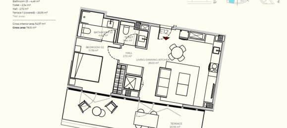 1 dormitorio apartamento en venta en Talamanca, Ibiza, Islas Baleares, Spain № 366132 14