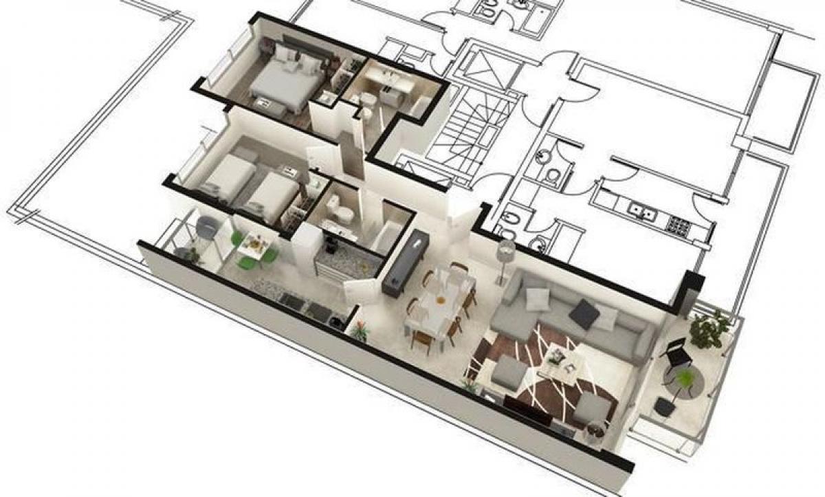 2 bedrooms Apartment in Mar del Plata, Argentina No. 66883