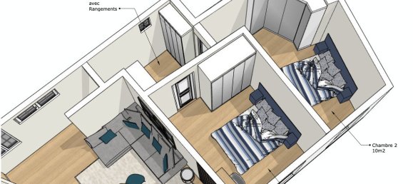 2 bedrooms Apartment in Paris, France No. 151743 15