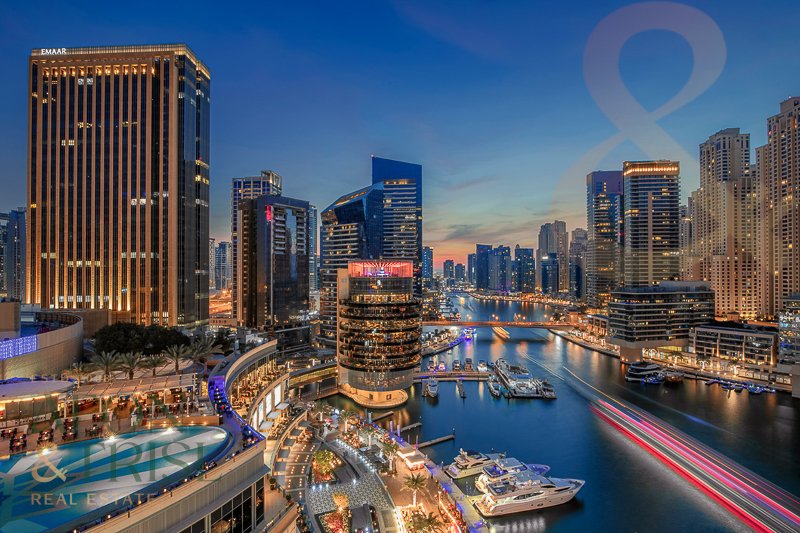 Apartamento T1 em Dubai Marina, UAE N.º 105215