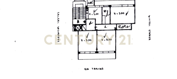 Apartamento T3 em Catania, Italy N.º 351621 2