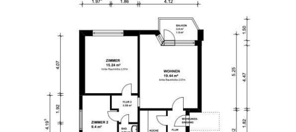 3-Zimmer Wohnung in Bremen, Germany, Nr. 310084 12