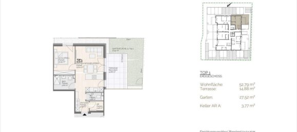 2 rooms Apartment in Ried im Innkreis, Austria No. 243996 4