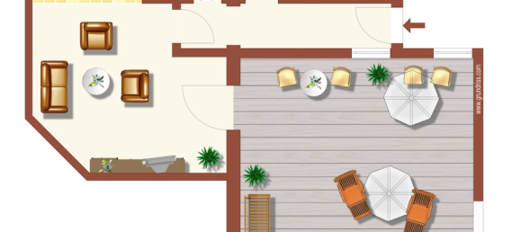 1 chambre Appartement à Gotha, Germany No. 24843 3