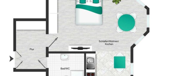 Studio in Leipzig, Germany No. 224933 12