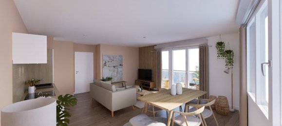 Квартира с 1 спальней в Страсбург, Франция № 75263 4