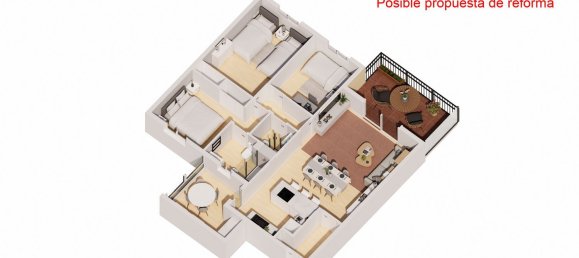 Apartamento T3 em Coslada, Spain N.º 172941 14