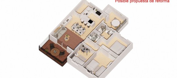 Apartamento T3 em Coslada, Spain N.º 172941 15