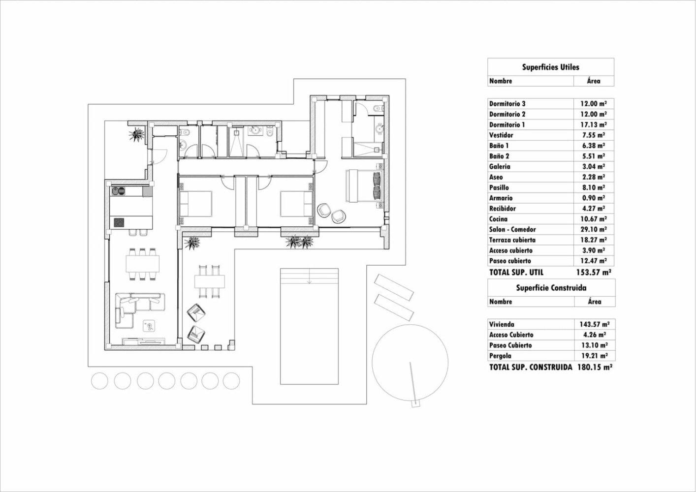 Casa de 3 dormitorios en El Pinós, Spain No. 285154