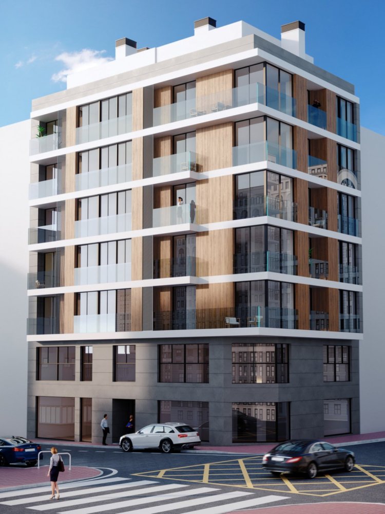 3 غرف نوم شقة في Santa Pola, Spain رقم 2394