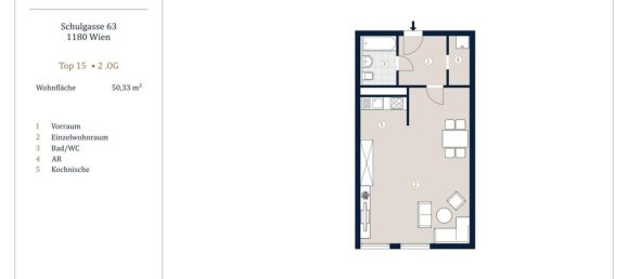 Studio in Wahring, Austria No. 1619 8