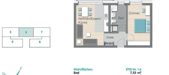 1 chambre Appartement à Cologne, Germany No. 225850 10