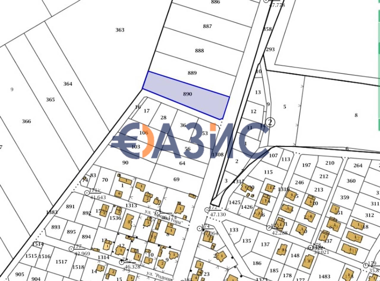 2881m² Land in Marinka, Bulgaria No. 740