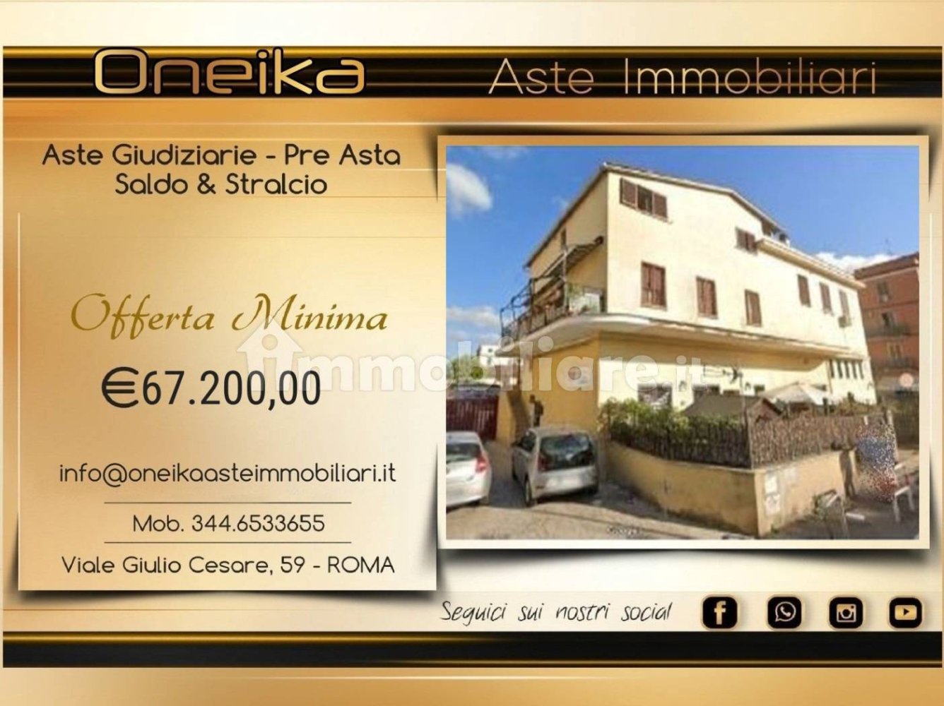 2 chambres Appartement à Rome, Italy No. 379905