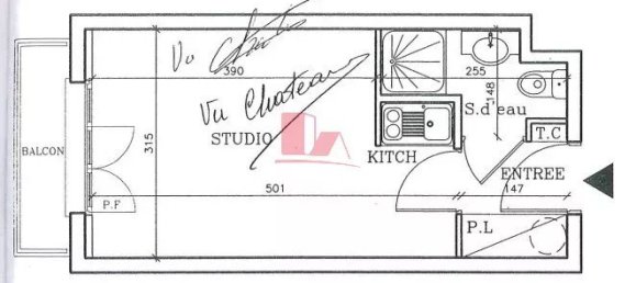 Студия в Исси-ле-Мулино, Франция № 186650 2
