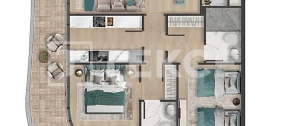 4 bedrooms Apartment in Al Marjan Island, UAE No. 96027 22