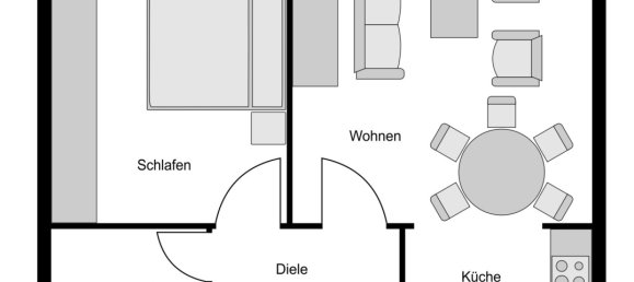 Apartamento de 2 habitaciónes en Bochum, Germany No. 27419 7