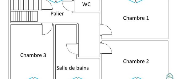 3 Schlafzimmer Haus in Vienne, France, Nr. 318836 12