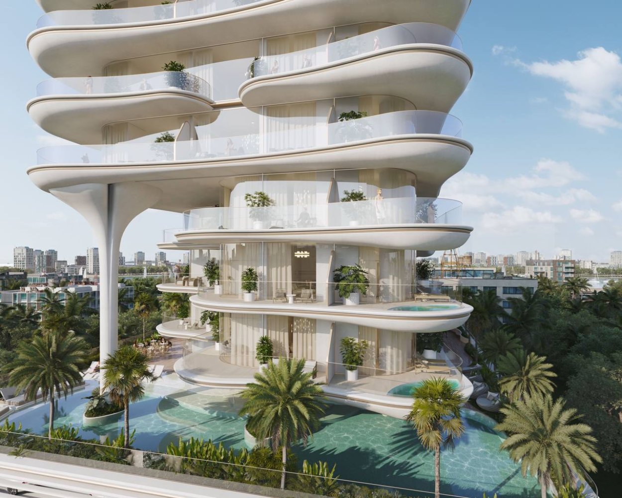 Apartamento T1 em Dubai Healthcare City, UAE N.º 40872