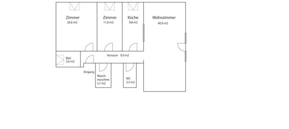 3 rooms Apartment in Klagenfurt am Worthersee, Austria No. 221585 10