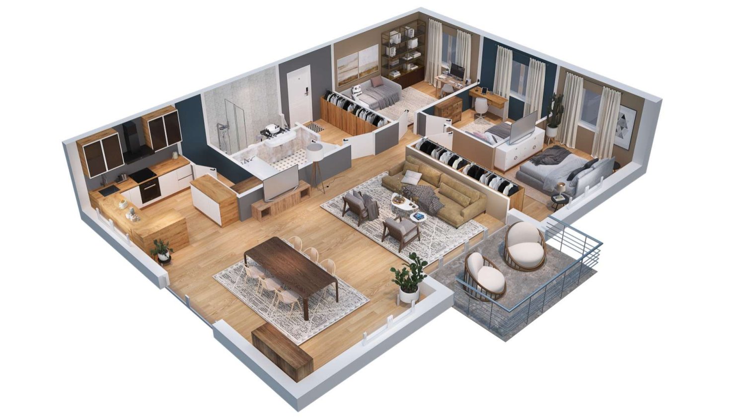 3 bedrooms Apartment in Heilbronn, Germany No. 51189