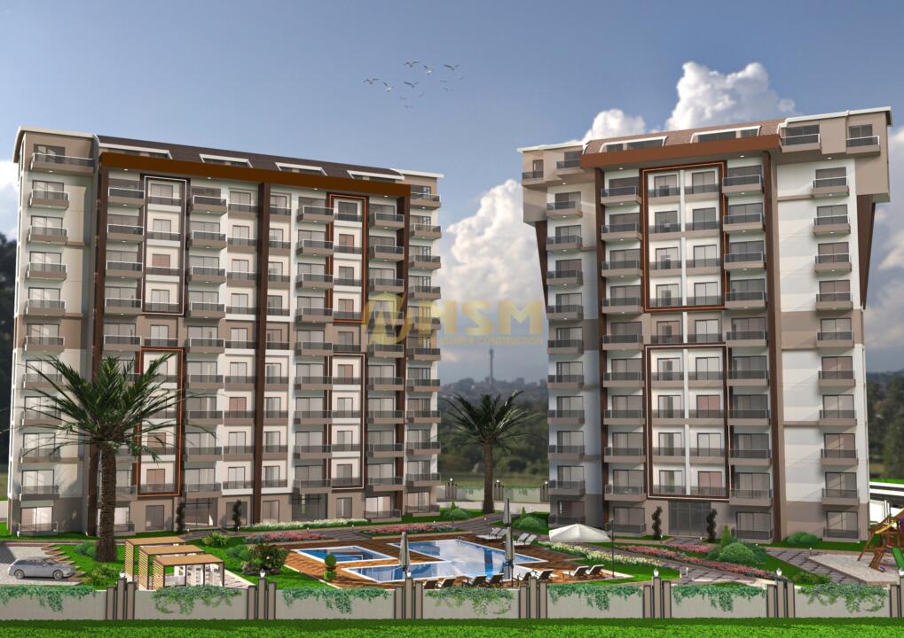 Квартира 1+1 в Аланья, Турция № 31037