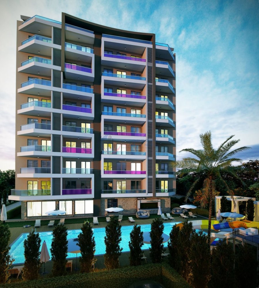 شقة 1+1 في Alanya, Turkey رقم 47016