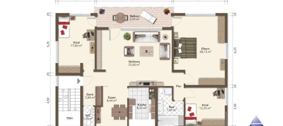 3 chambres Appartement à Baden-Wurttemberg, Germany No. 29373 25