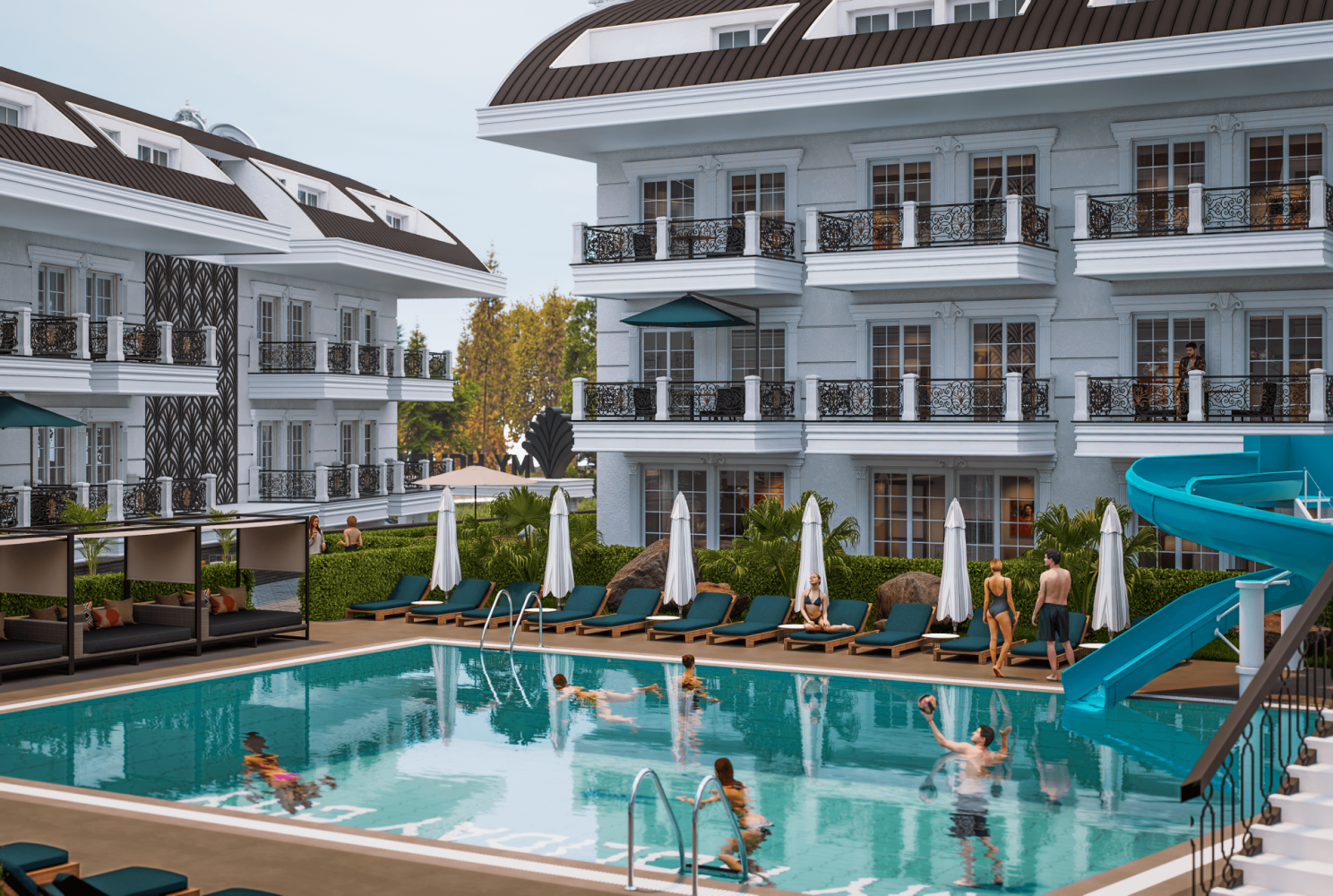 شقة 2+1 في Alanya, Turkey رقم 41692